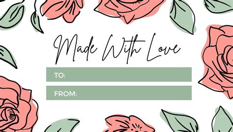 Free Online Gift Tags Maker Design A Custom Gift Tag Canva