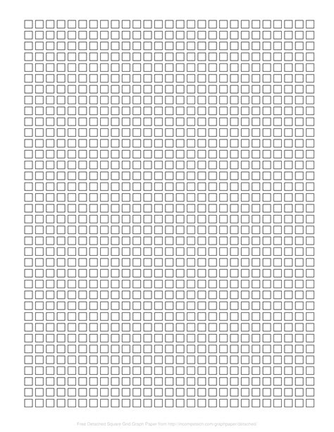 Free Online Graph Paper / Detached Squares - incompetech