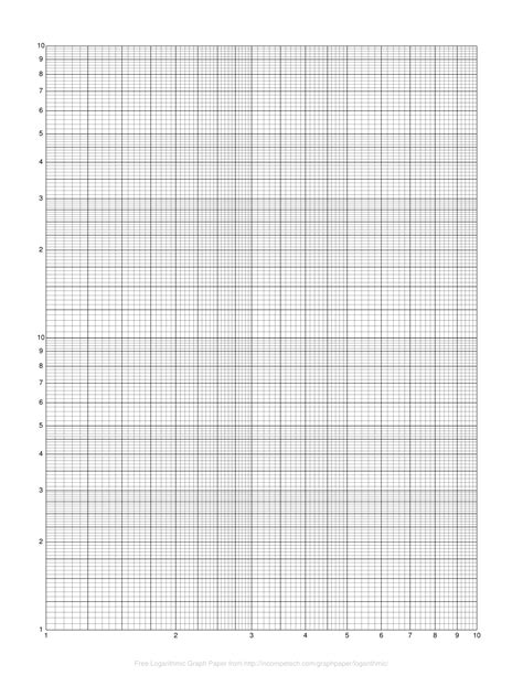 Free Online Semi Log Graph Paper Printable Pdf