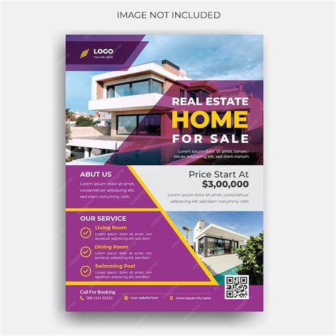 Free PSD House selling flyer template