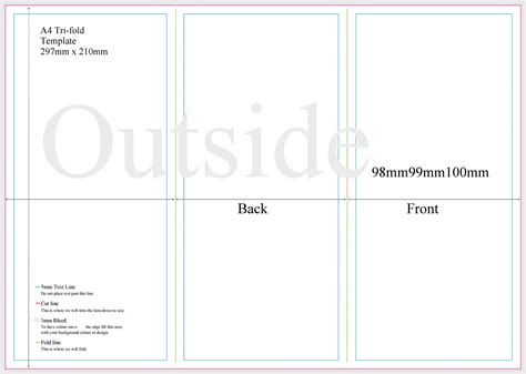Free Pamphlet Template Word