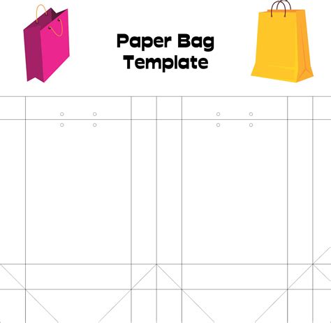 Free Paper Bag Backpacks Printable Patterns Printable Craft Patterns