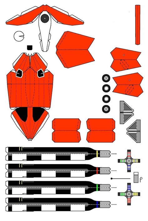 Free Paper Model of a Helicopter. Help your child cut it out and put it