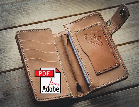 Free Pattern For Leather Wallet