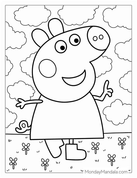 Free Peppa Pig Coloring Pages