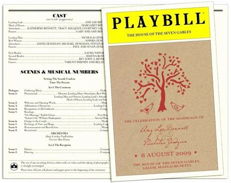 Free Playbill Template New Program to Design Invitations