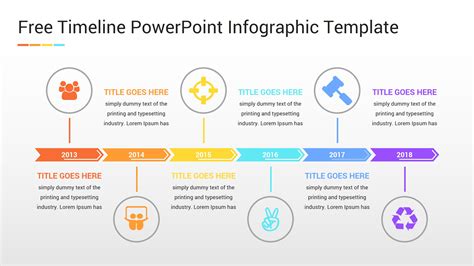 Free Ppt Template Timeline