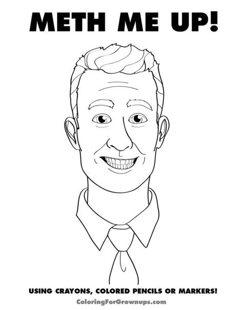 Free Printable Adultsmoking Meth Coloring Pages