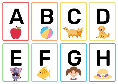 Free Printable Alphabet Flash Cards Free Printable