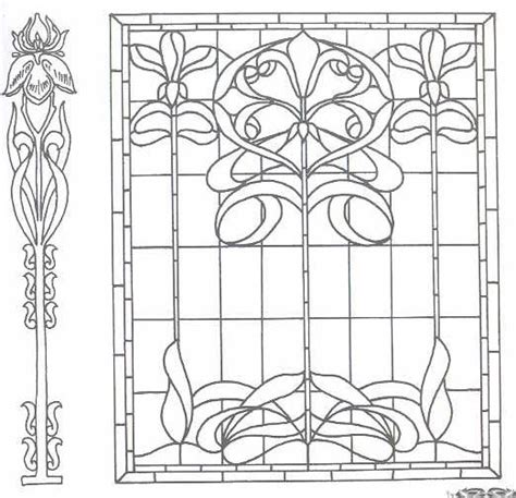 Free Printable Art Nouveau And Art Deco Patterns Collection