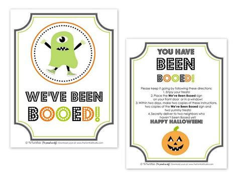 Free Printable BOO Sign Designs... The TomKat Studio Blog Boo