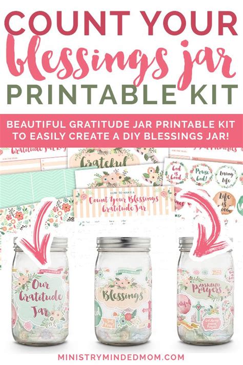 Free Printable Blessing Jar Printable
