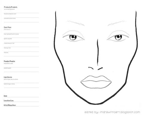 Free Printable Botox Face Char