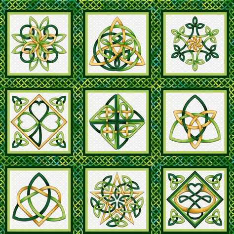 Free Printable Celtic Knot Patterns Celtic Quilt Celtic Patterns Celtic Symbols