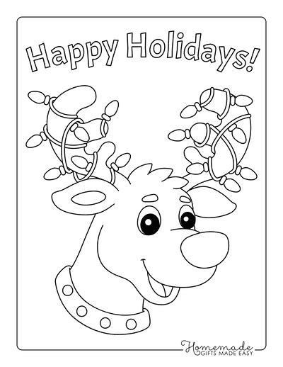 Free Printable Christmas Color Pages