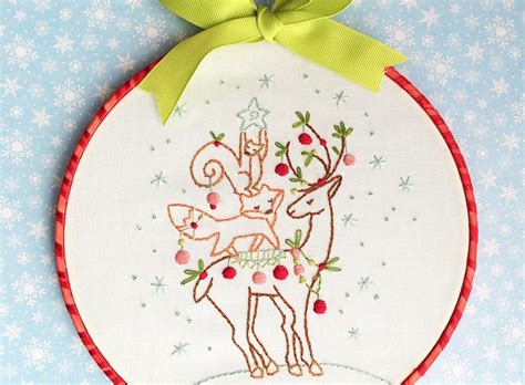 Free Printable Christmas Embroidery Patterns By Hand
