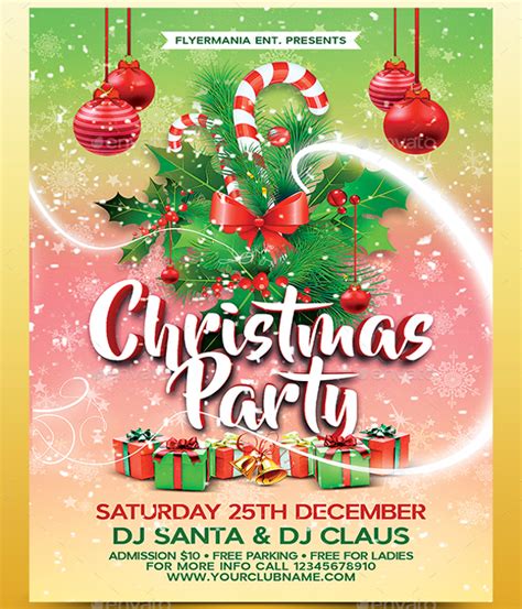 Free Printable Christmas Flyers Templates Of Free Printable Christmas