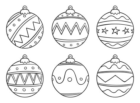 Free Printable Christmas Tree Ornaments