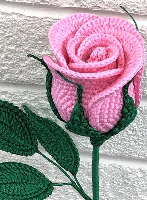Free Printable Crochet Rose Pattern