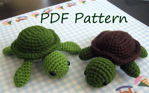 Free Printable Crochet Turtle Patterns