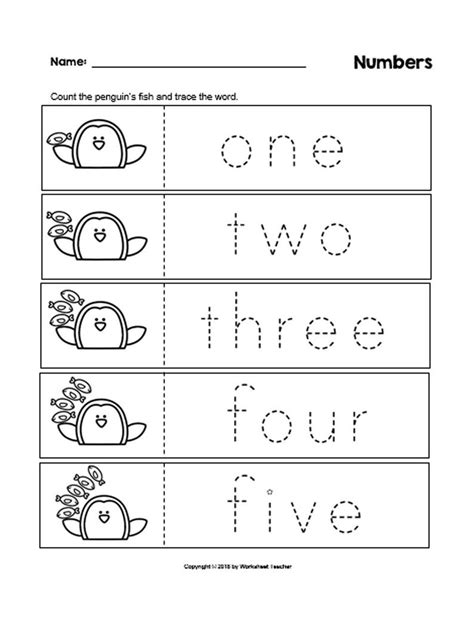Free Printable Daycare Worksheets
