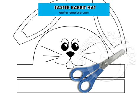 Free Printable Easter Bunny Hat Template