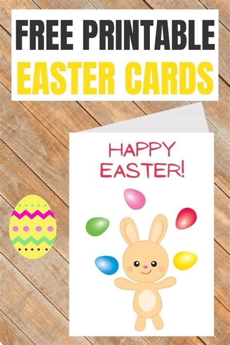 Free Printable Easter Cards Template