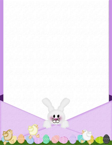 Free Printable Easter Stationery