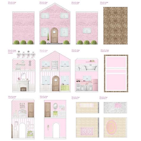 Free Printable Fashion Store Making DIY Paper Dollhouse