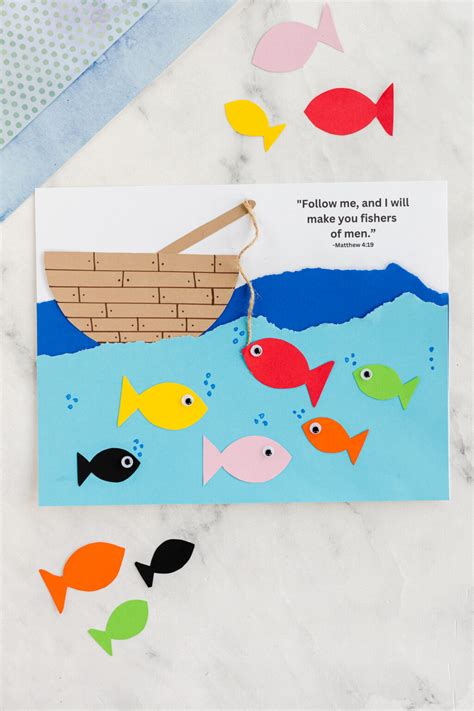 Free Printable Fishers Of Men Craft