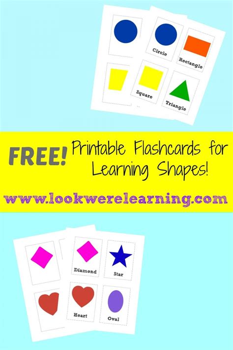 Free Printable Flashcards Look We Re Learning