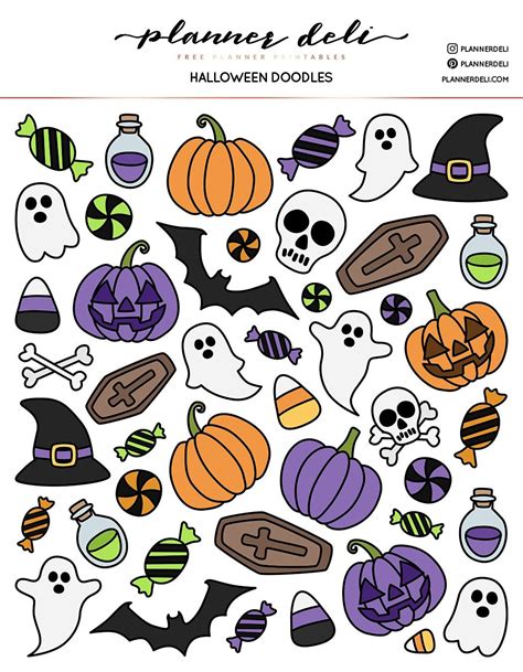 Free Printable Halloween Stickers And Monster Printables