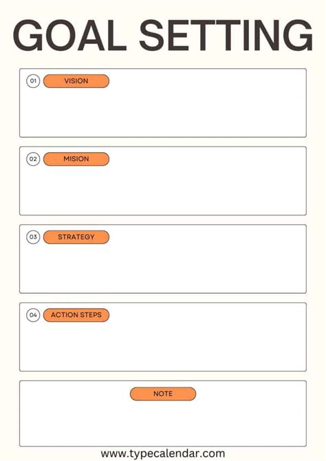 Free Printable June GoalSetting Planner in PDF
