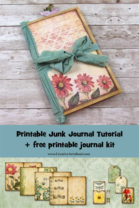 Free Printable Junk Journal Kits