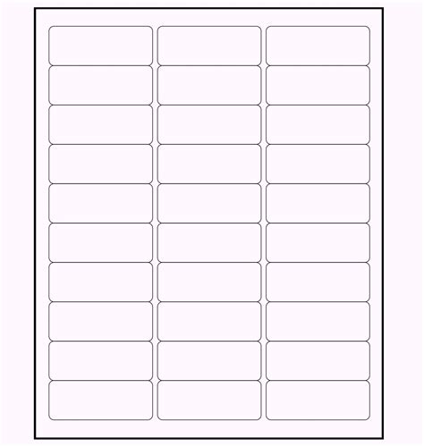 Free Printable Mailing Label Template