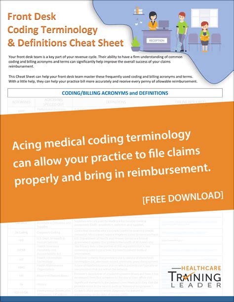 Free Printable Medical Coding Cheat Sheet Pdf Farrah Printable