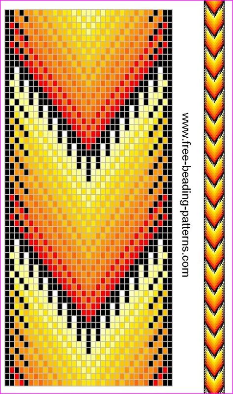 Free Printable Native American Beading Patterns Pattern Knitting