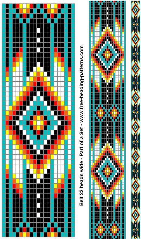Free Printable Native American Beading Patterns Pattern Knitting Design Ideas V9n… Native
