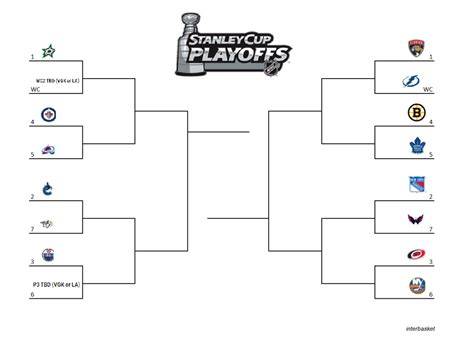 Free Printable Nhl Playoff Bracket 2024