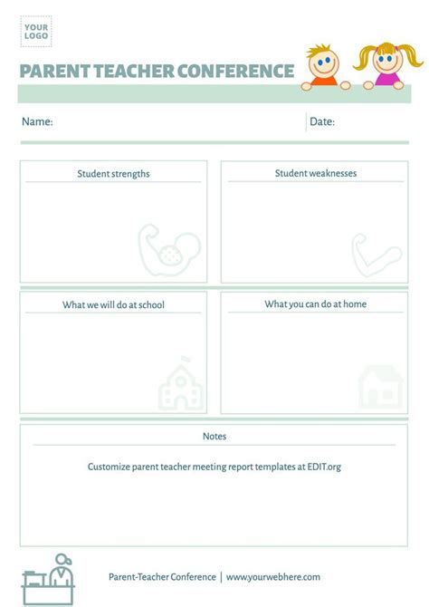 Free Printable Parent Teacher Conference Request Form Printable Forms