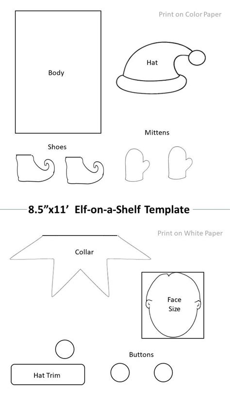 Free Printable Pattern Elf Collar Template Web Check Out Our Free Elf
