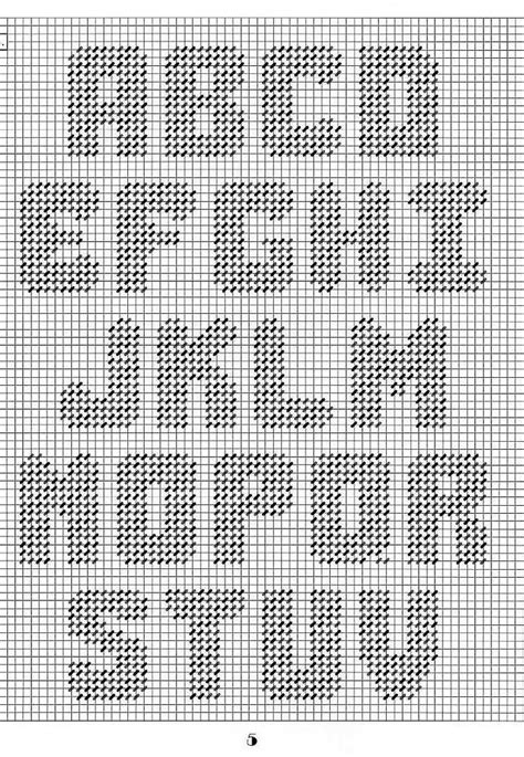 Free Printable Plastic Canvas Alphabet Patterns Printable Form