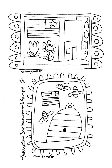 Free Printable Punch Needle Patterns Printable Templates