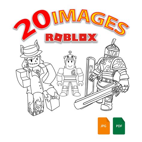 Free Printable Roblox Coloring Pages Printable Word Searches