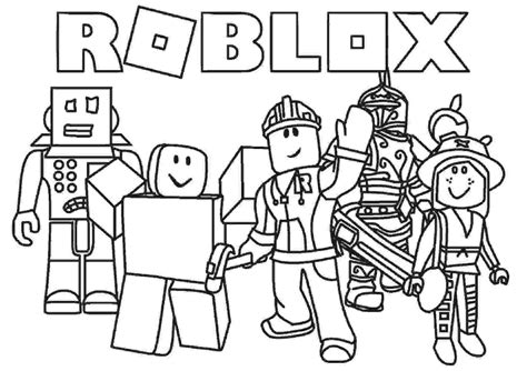 Free Printable Roblox Images We Have Chosen The Best Roblox Coloring