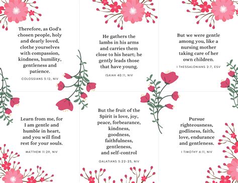 Free Printable Scripture Cards Master of Documents
