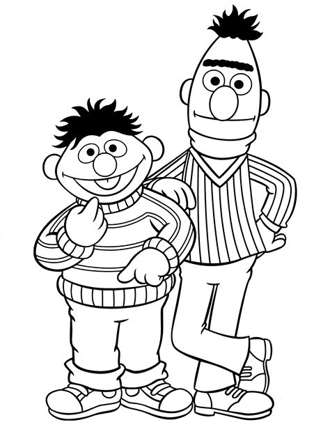 Free Printable Sesame Street Coloring Pages For Kids