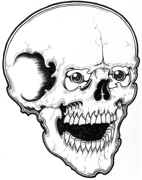 Free Printable Skull Coloring Pages