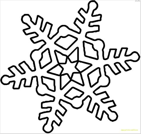 Free Printable Snowflakes Coloring Pages