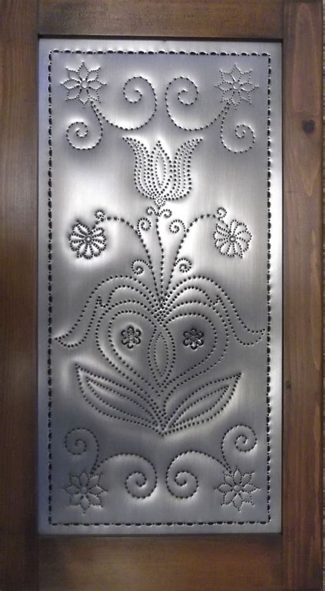Free Printable Tin Punch Patterns Punched Tin Patterns Paper Embroidery Tin Panel